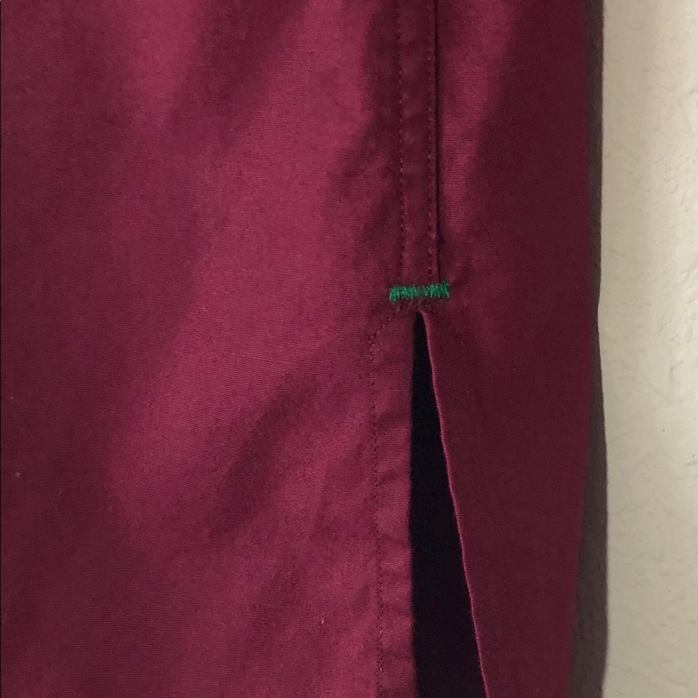 Tommy Hilfiger burgundy long sleeve shirt - Picture 5 of 7